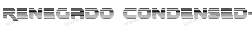 Renegado Condensed字体转换